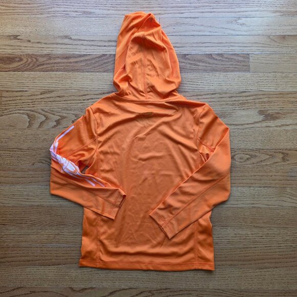 Boy's Rash Guard | Size 7-8 | Long Sleeves Hood Orange EUC - Picture 4 of 5